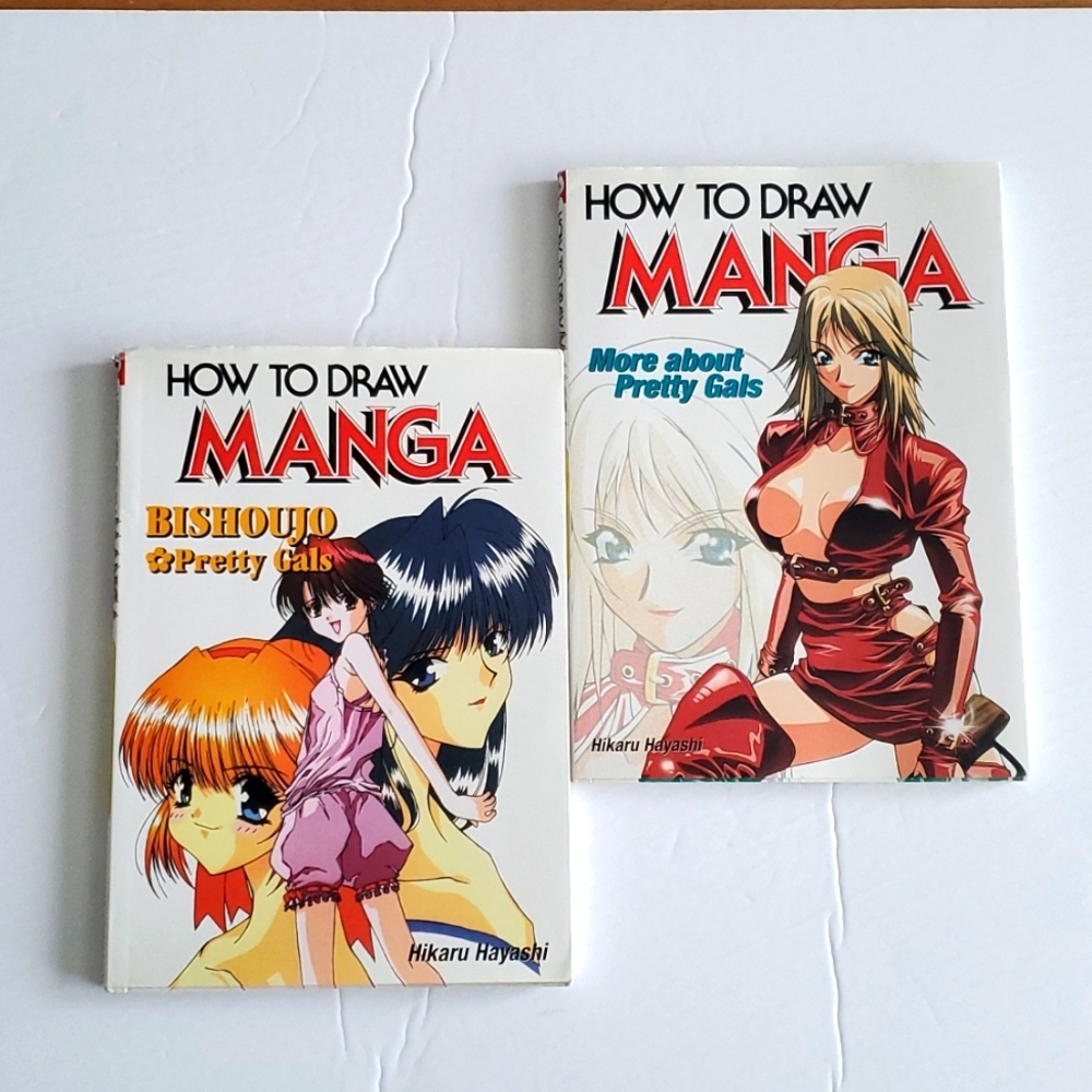 Pair of books on How to draw Manga